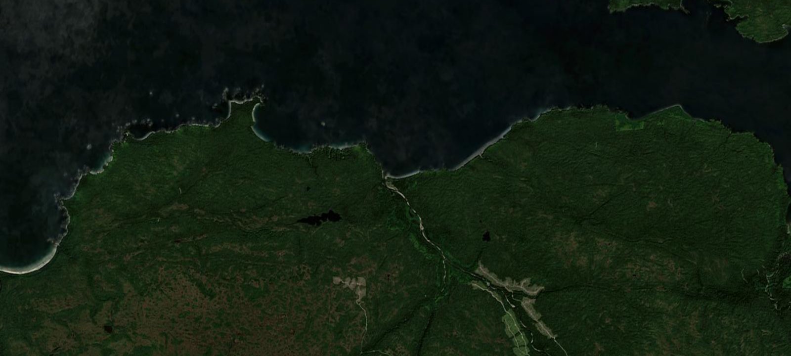 Map of Nahwitti River Campsite