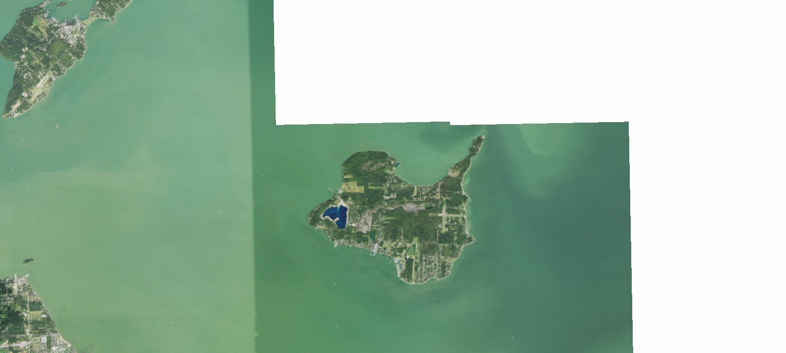 Map of Kelleys Island State Park Campground