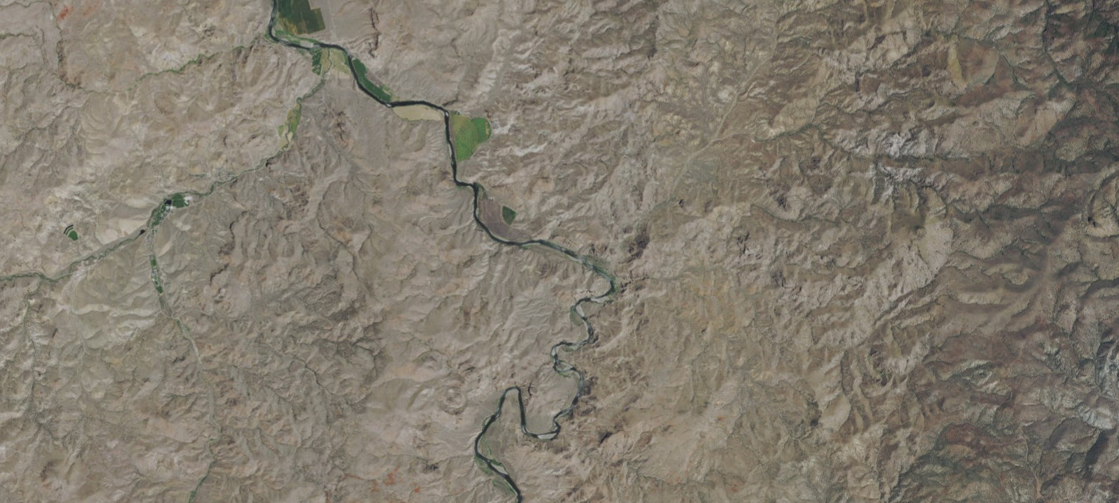 Map of Across From Lower Rhodes Canyon