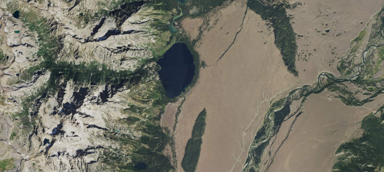 Map of Jenny Lake Campground