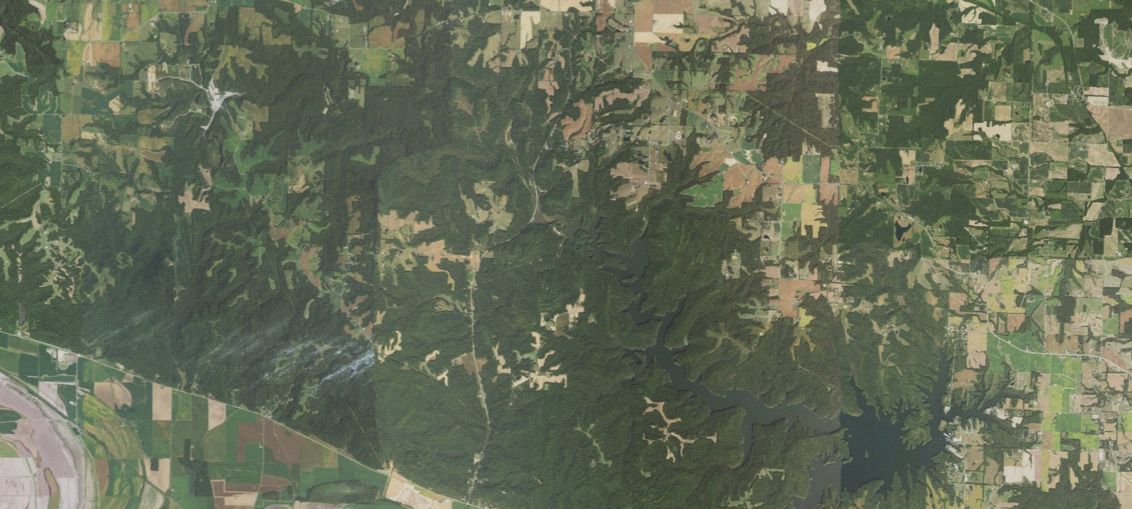 Map of Johnson Creek - Primitive