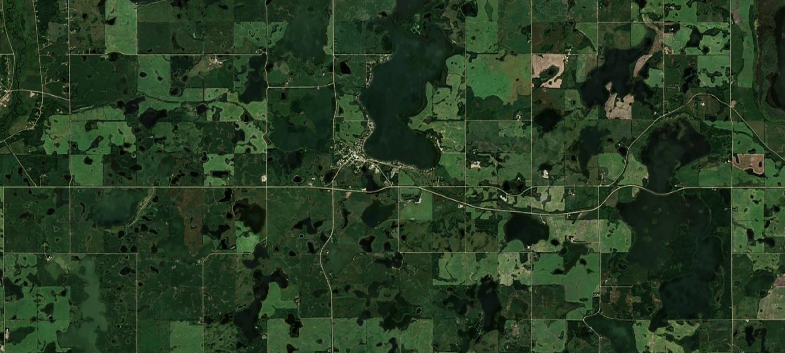 Map of Sandy Lake Lions Campground