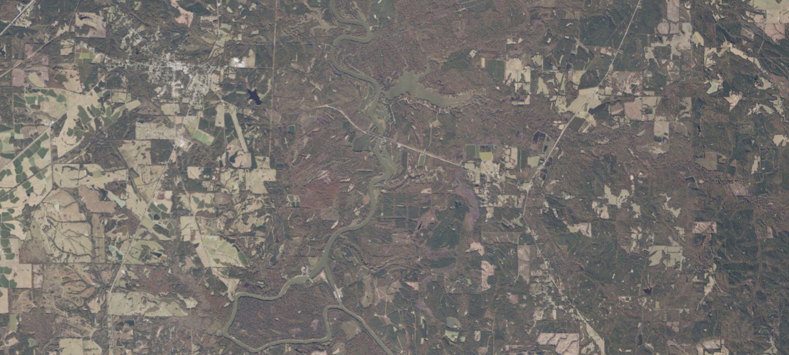 Map of Jennings Ferry