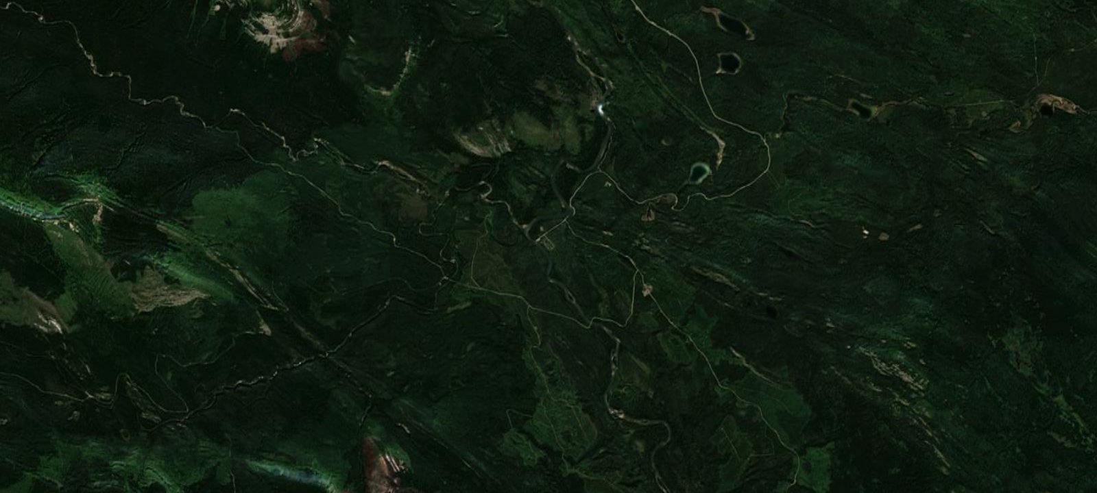Map of Kinuseo Falls Campground