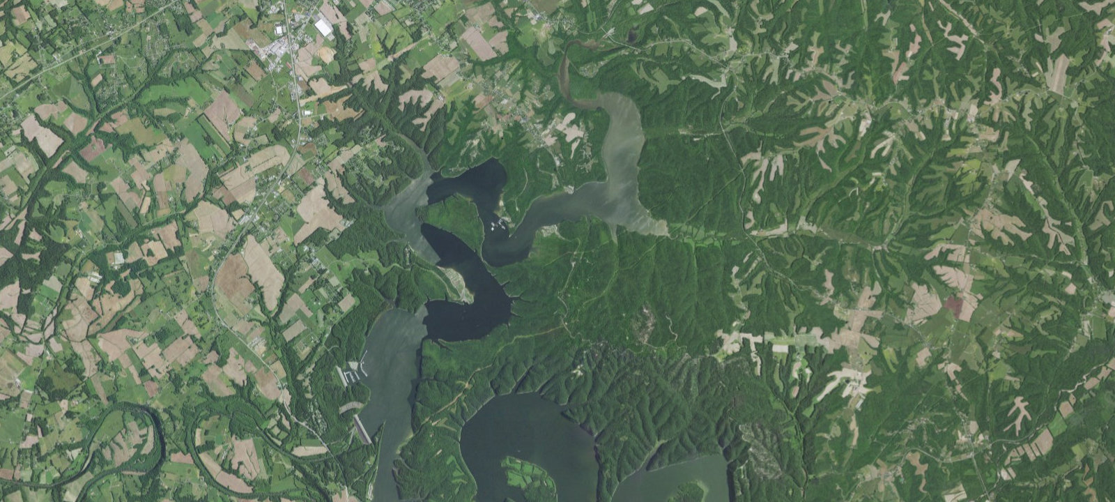 Map of Pikes Ridge
