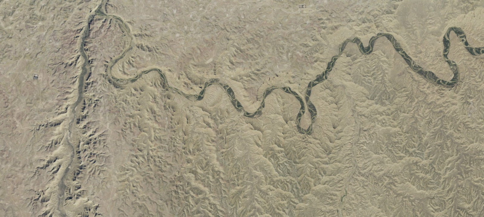 Map of Atchees Wash Campsite