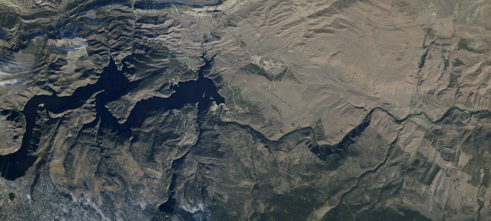 Map of Arch Dam Group Campground