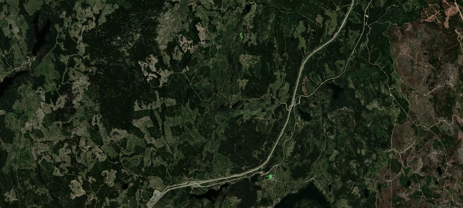 Map of Lodgepole Lake Recreation Site