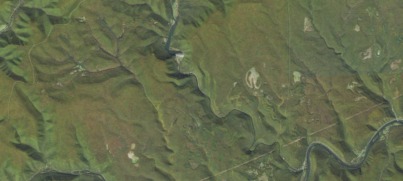 Map of Lower Campground