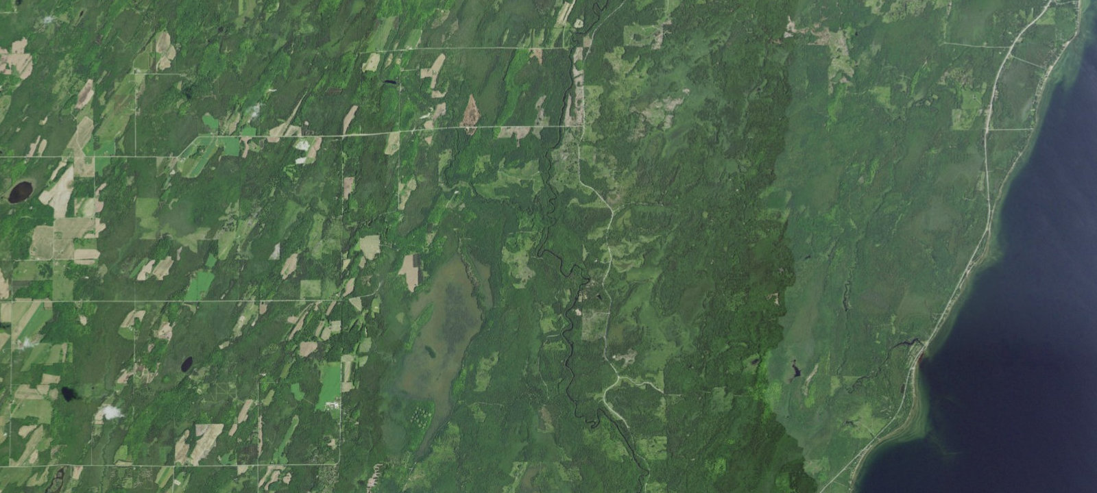 Map of Cedar River North State Forest Campground