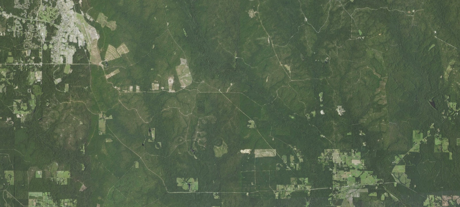 Map of Hunter Camp
