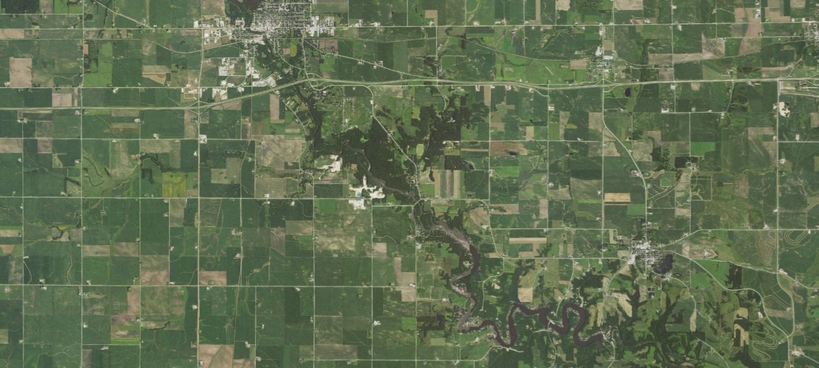Map of Bailey's Ford Park