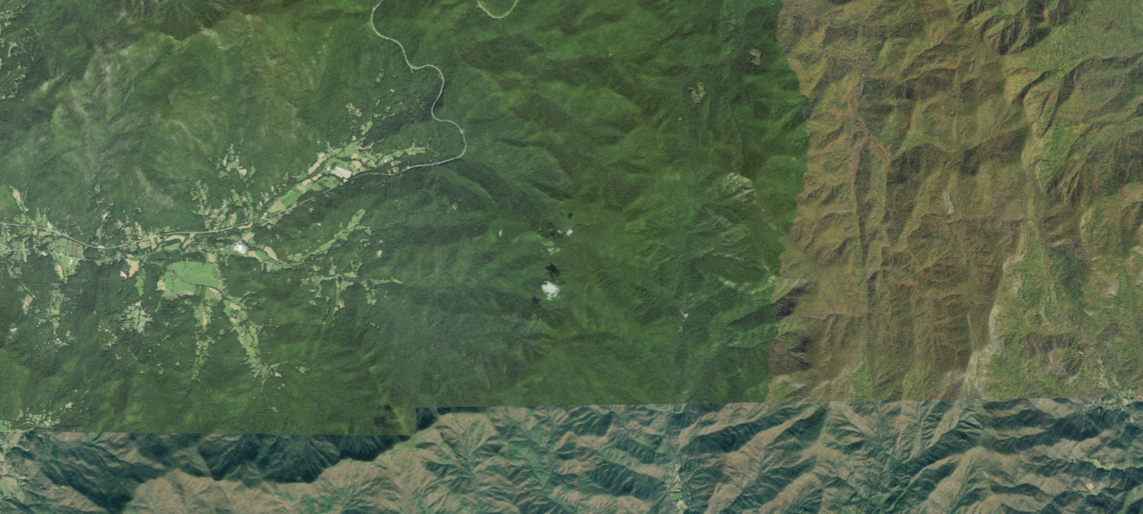 Map of A.T. Muskrat Creek Shelter