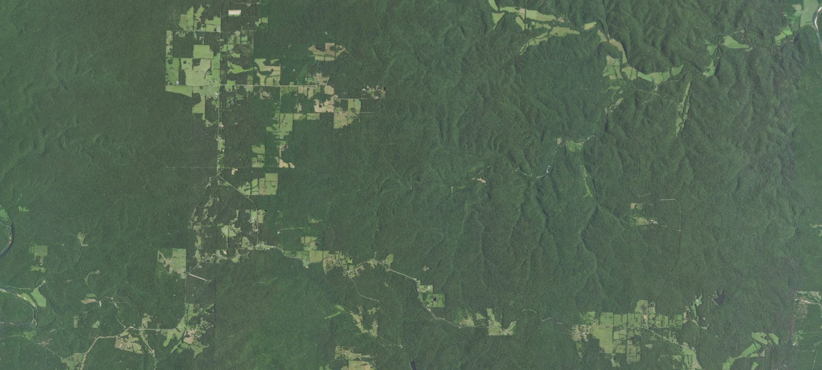 Map of Big Buffalo Creek