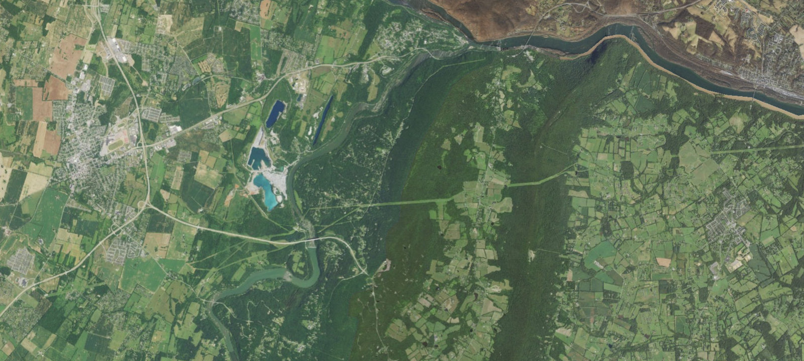 Map of Four Mile Campsite