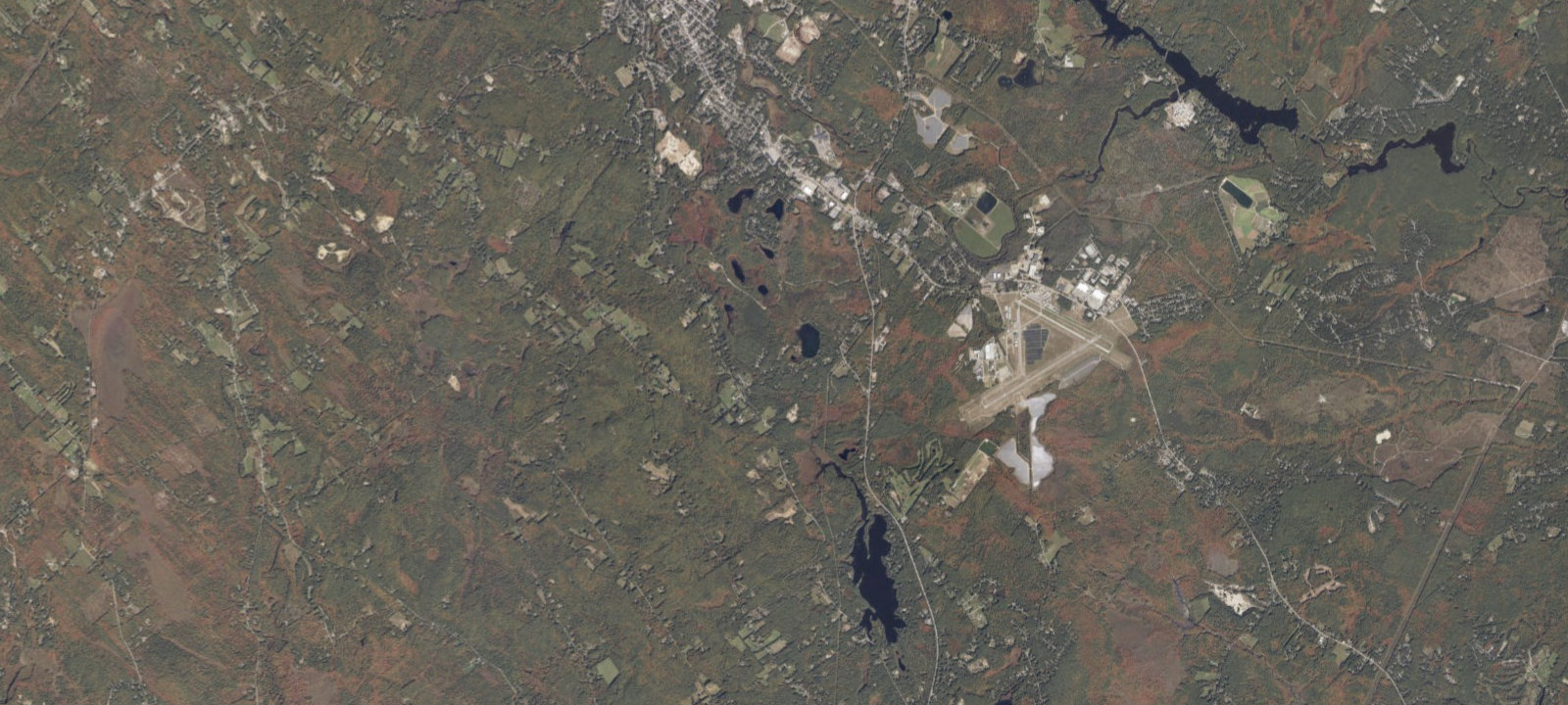 Map of Huttopia Southern Maine