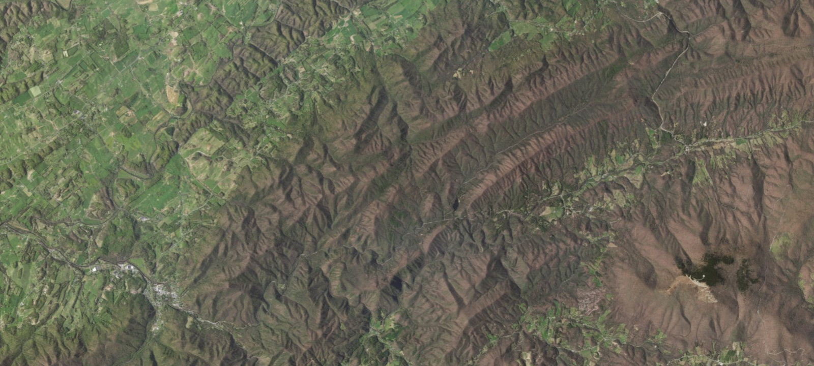 Map of Sandy Flats Iron Mountain Camping Area