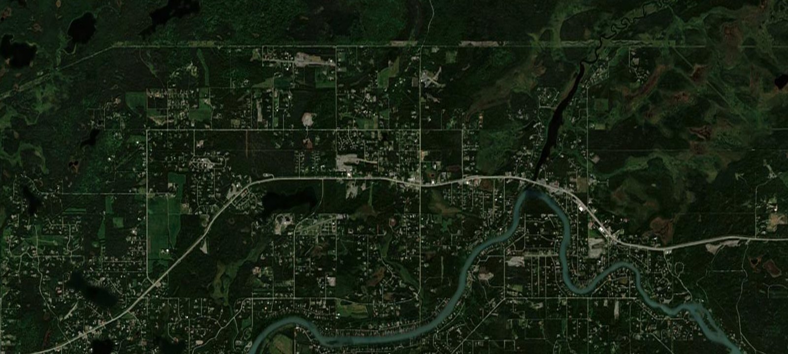 Map of Alaska Canoe & Campground