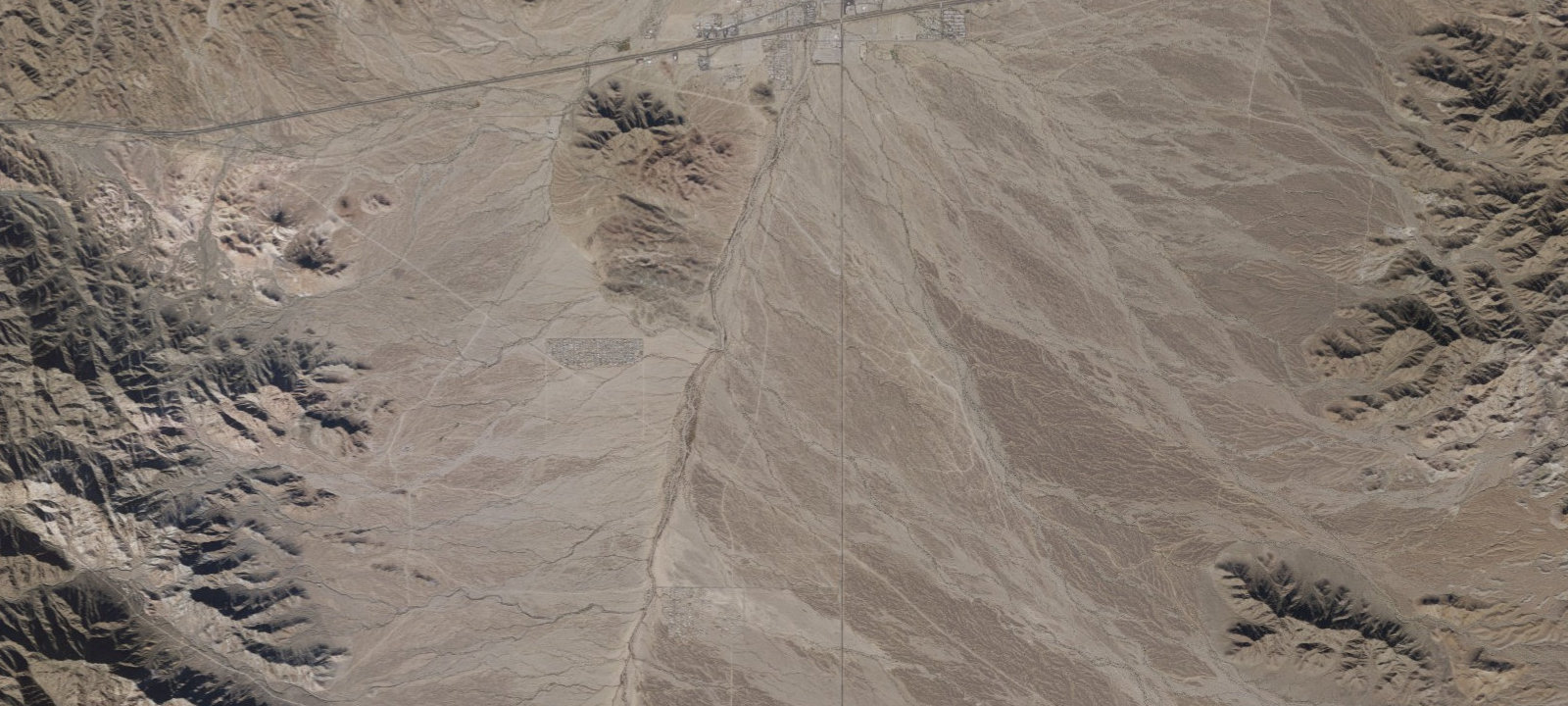 Map of La Posa Tyson Wash Long Term Visitor Area
