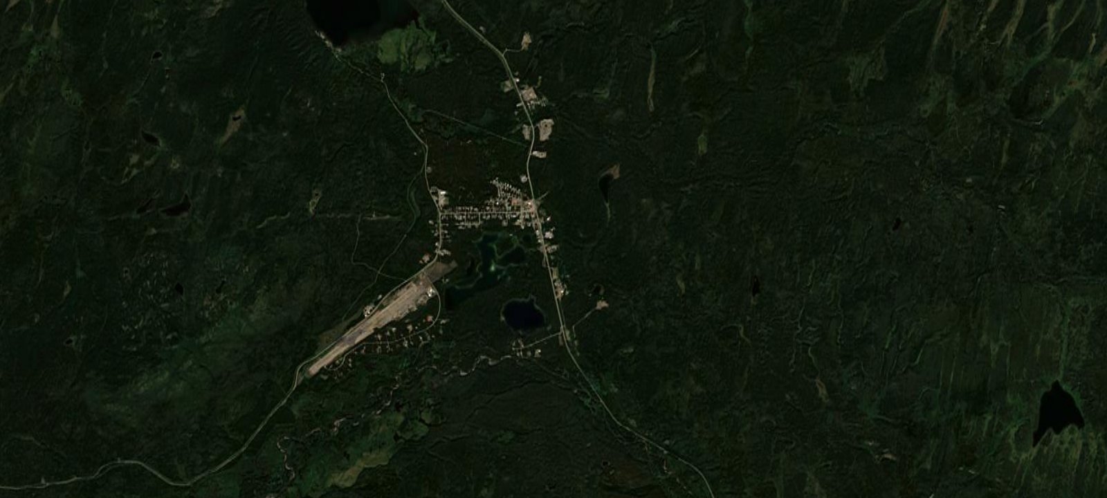 Map of Dease Lake RV Park
