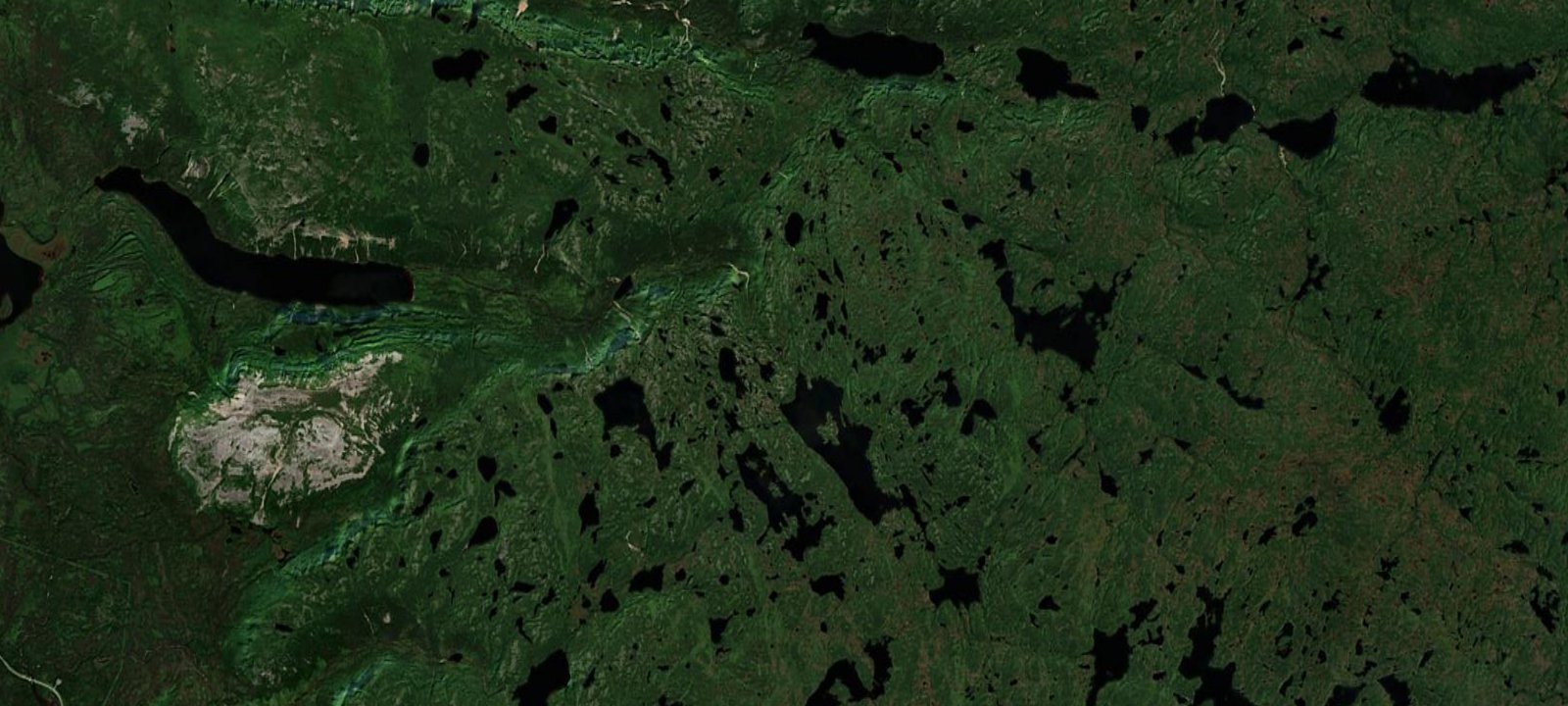 Map of Lower Green Island Pond