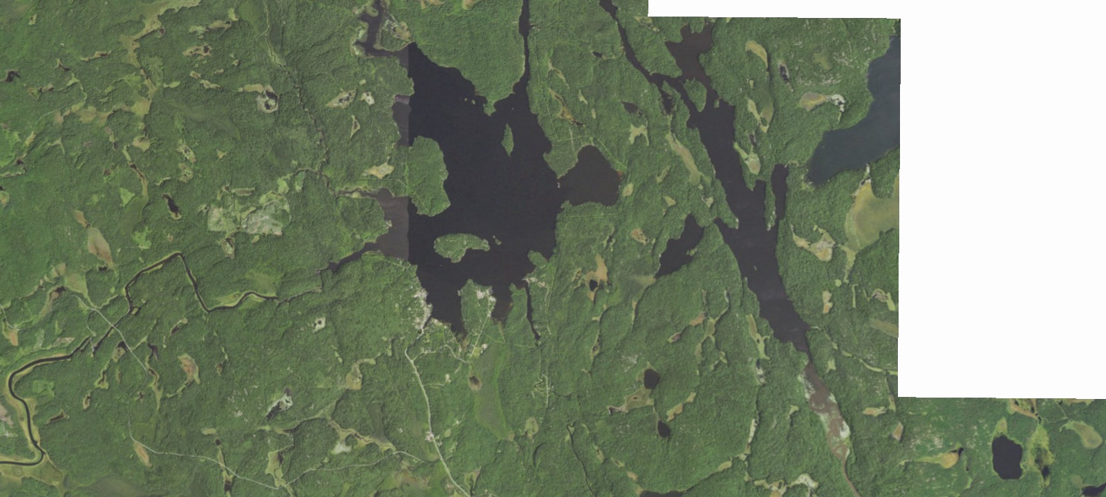 Map of Crane Lake Site 3