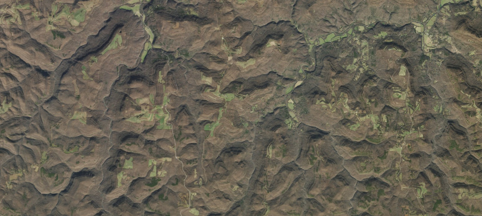 Map of Castle Bluff Camp