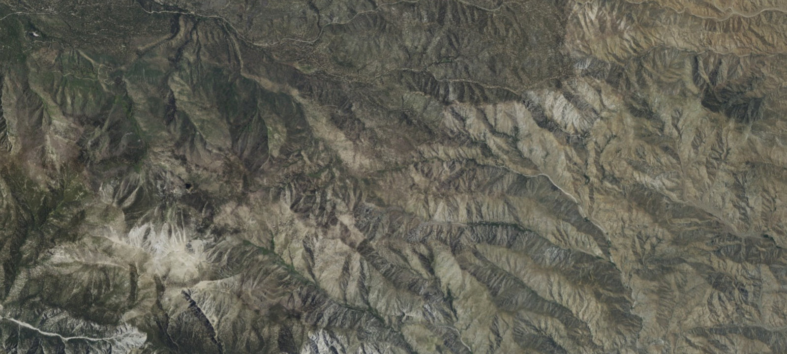 Map of Mission Springs PCT Trail Camp