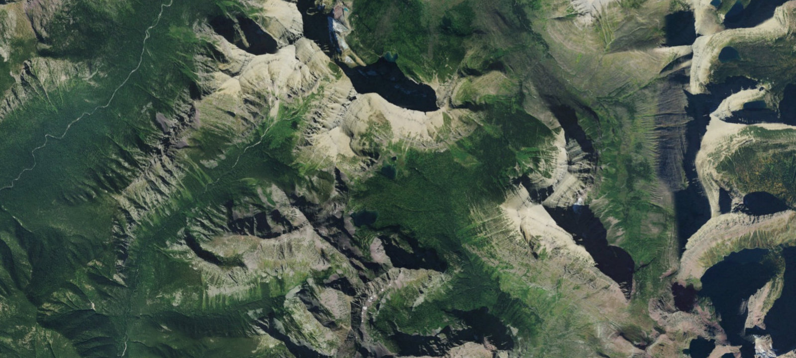 Map of Beaver Woman Lake