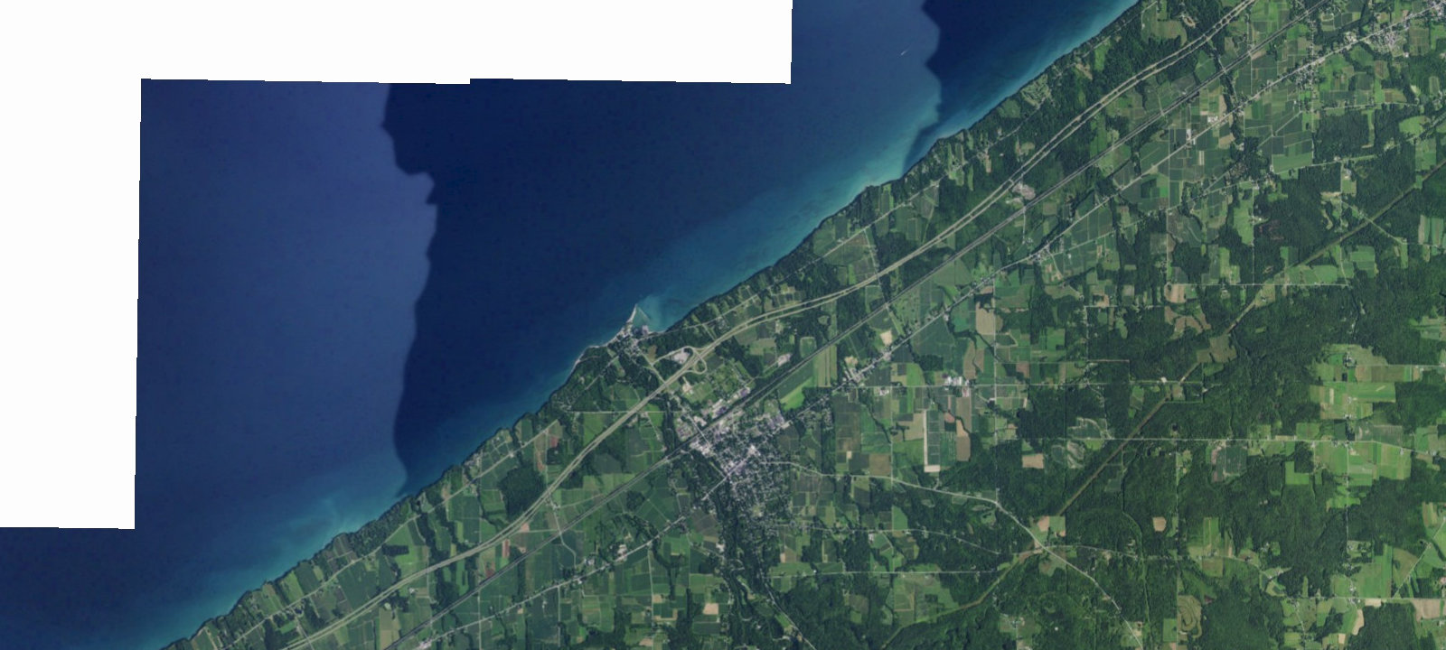 Map of Westfield/Lake Erie KOA