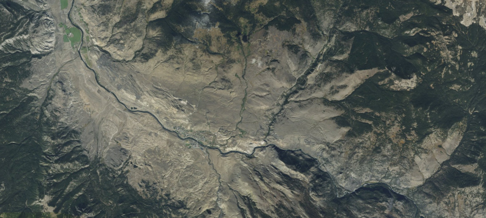 Map of Eagle Creek Campground - Custer Gallatin National Forest