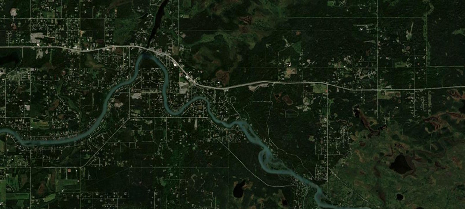 Map of Bing's Landing State Recreation Area