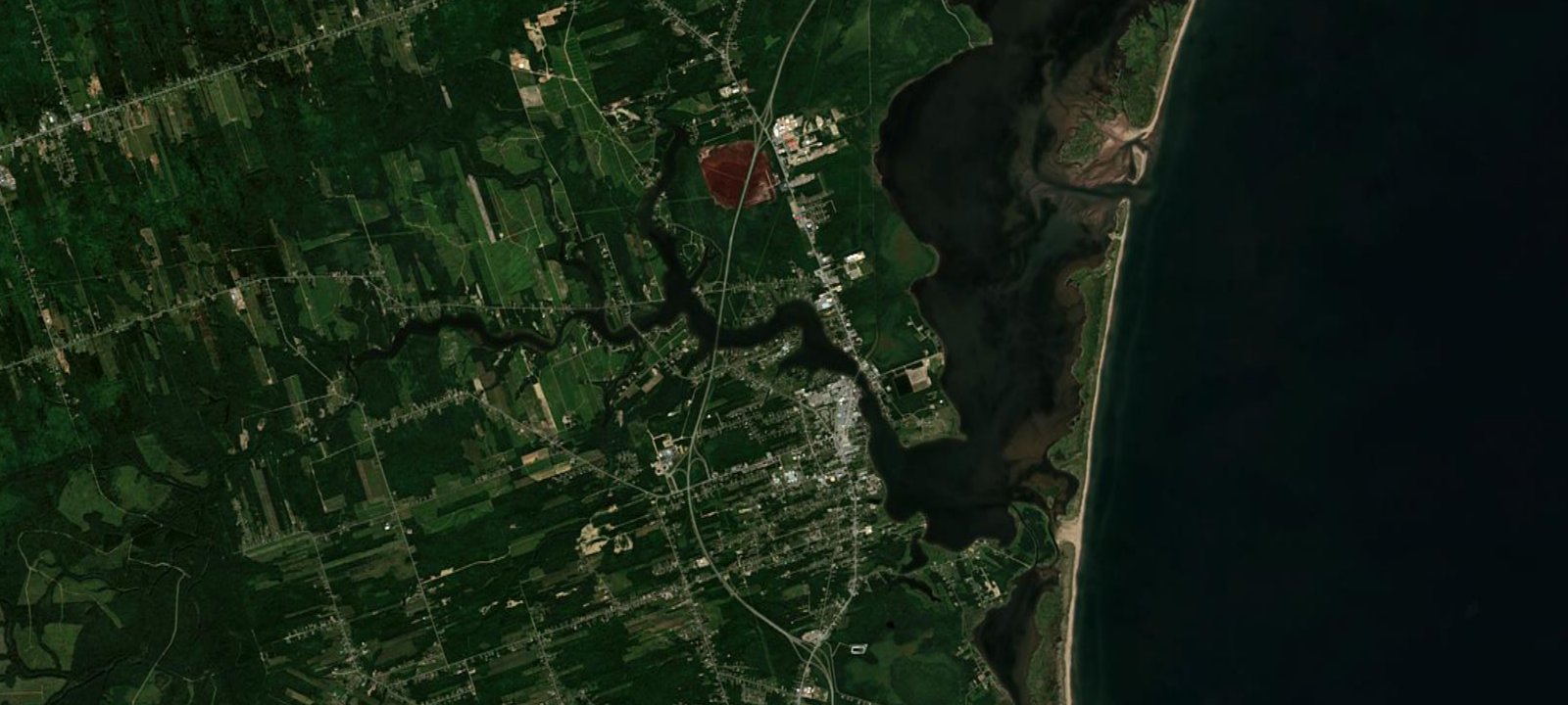 Map of Camping et Aquaparc de la Rivière Tracadie