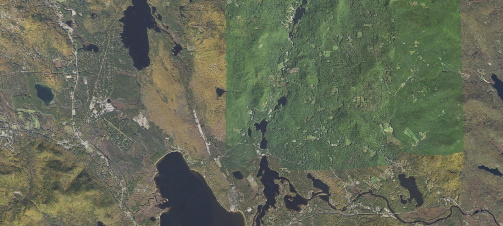 Map of Danforth Bay Camping & RV Resort
