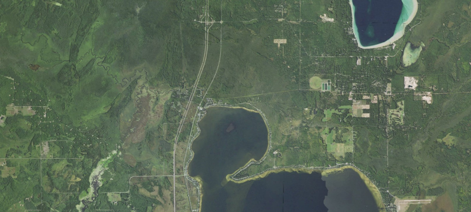 Map of Houghton Lake State Forest Campground