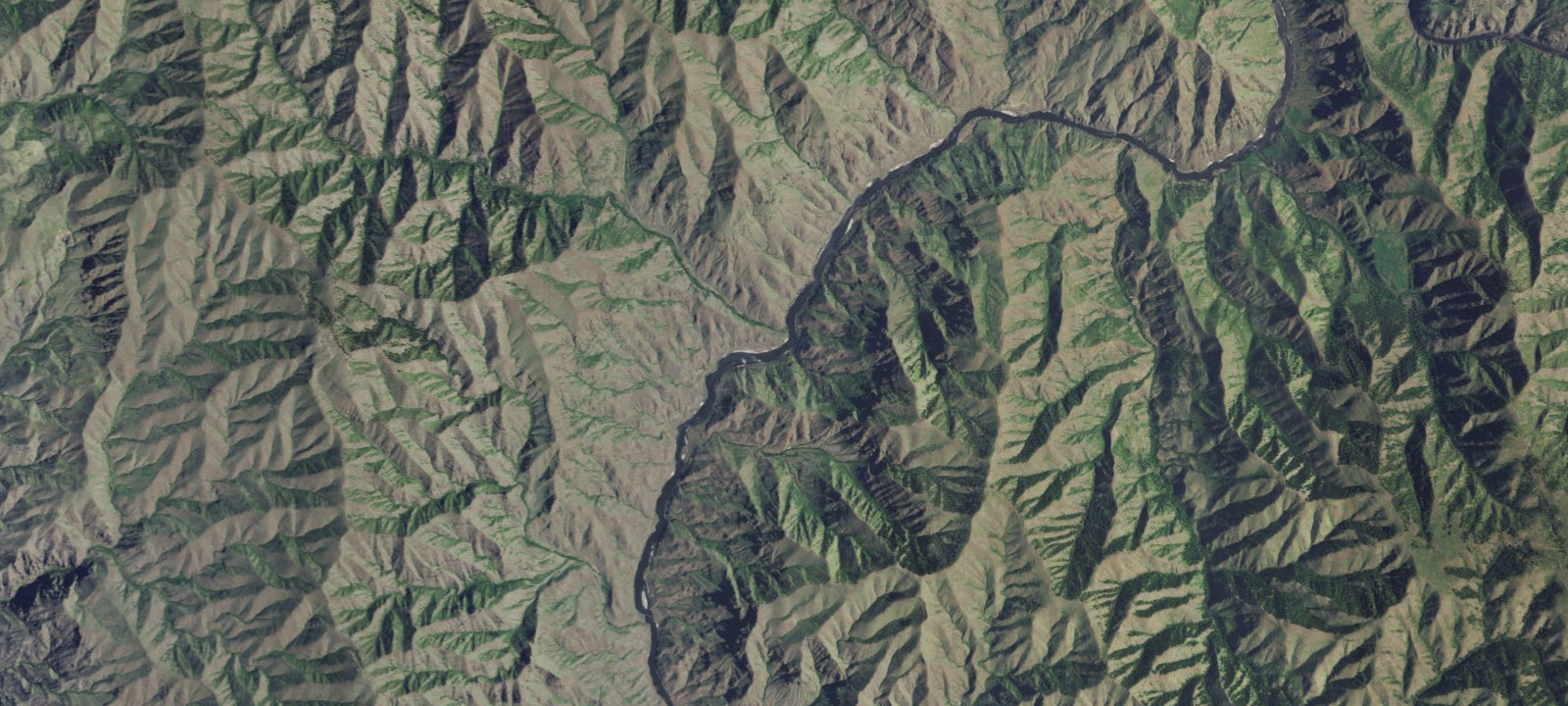 Map of Across From China Campsite
