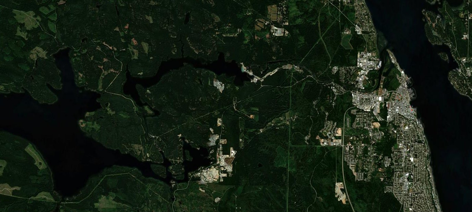 Map of Parkside Campground