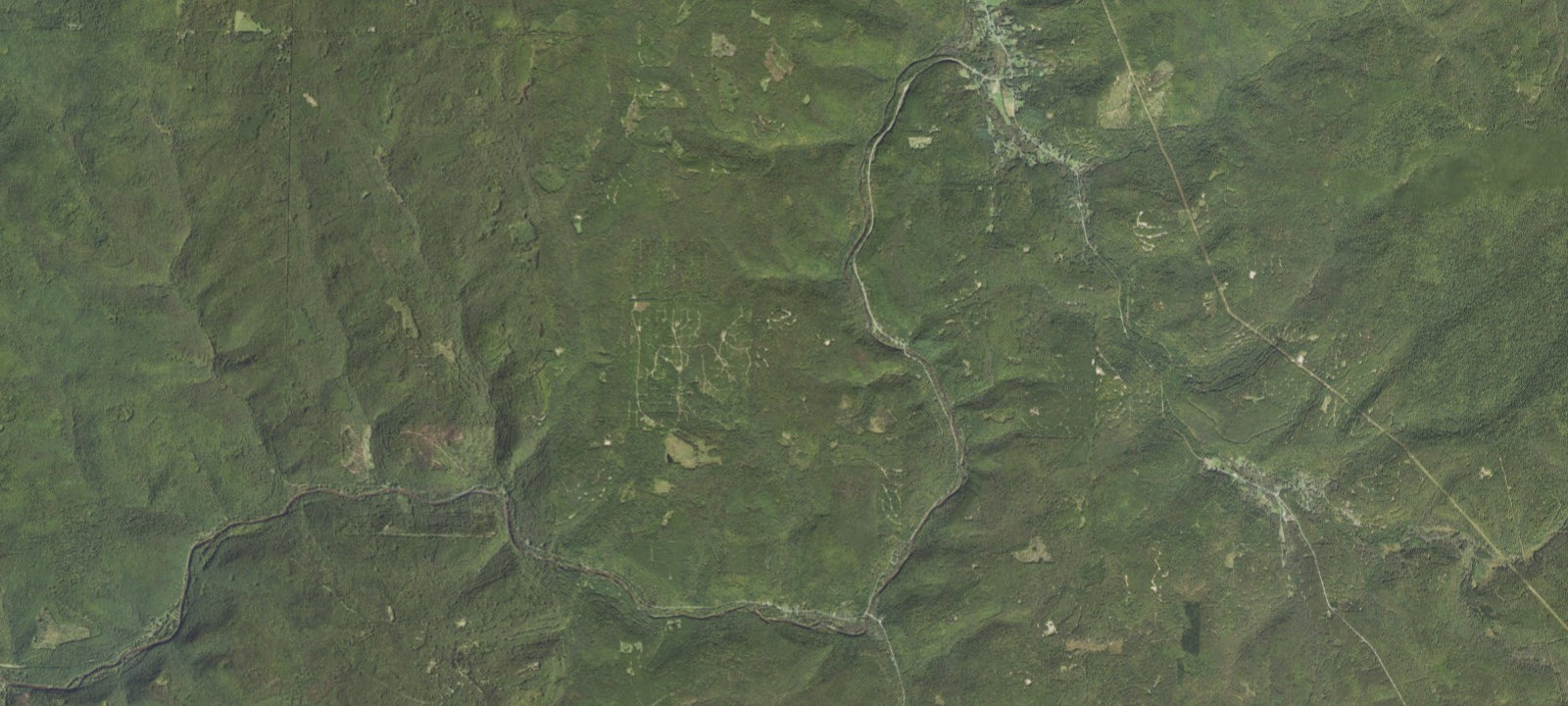 Map of Messenger Run Campsite