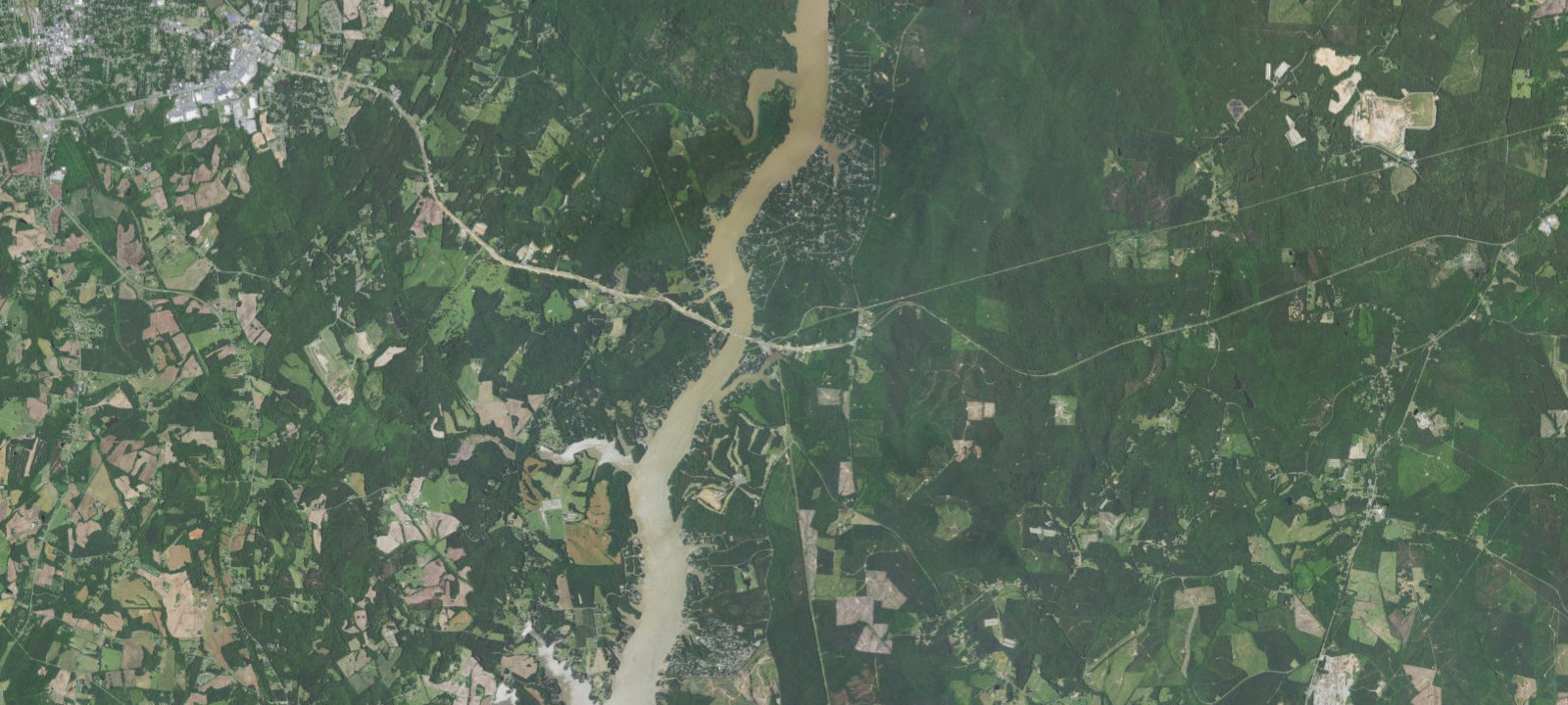 Map of Lake Tillery Family Campground