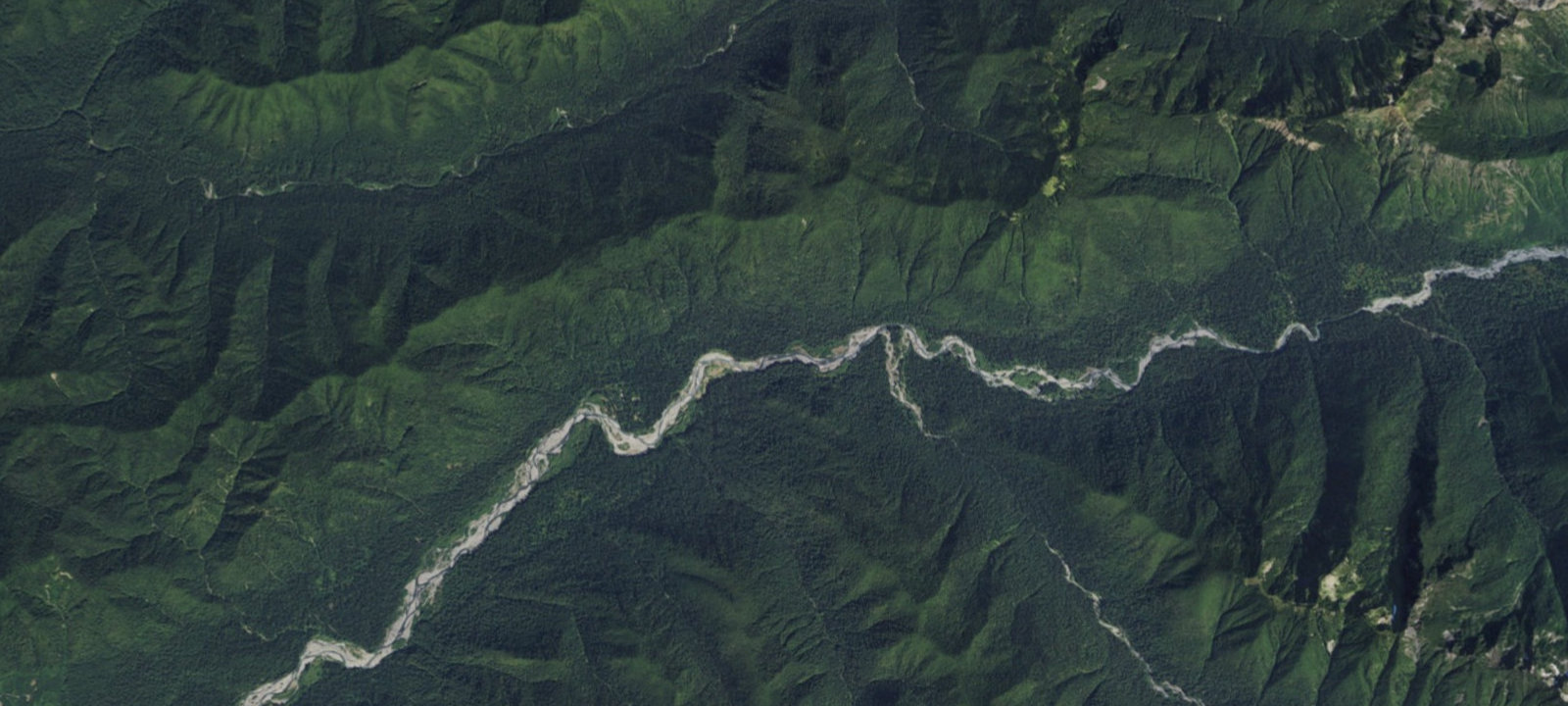 Map of Hoh River Dispersed Camping