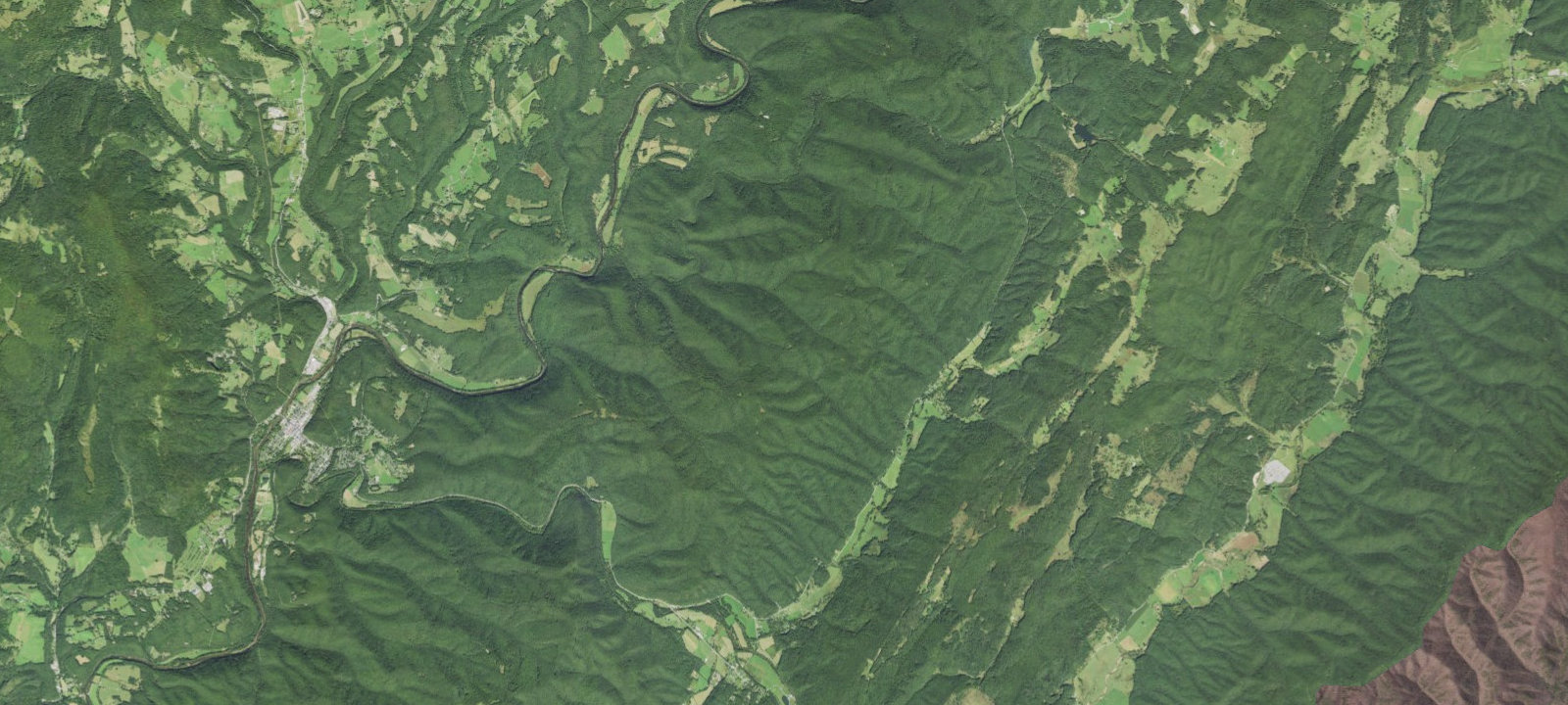 Map of Marlin Mountain Shelter