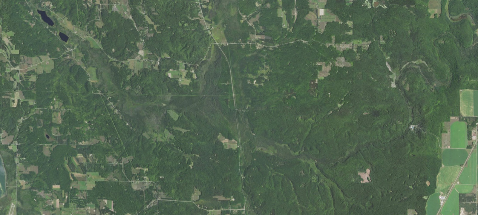 Map of Graves Crossing State Forest Campground