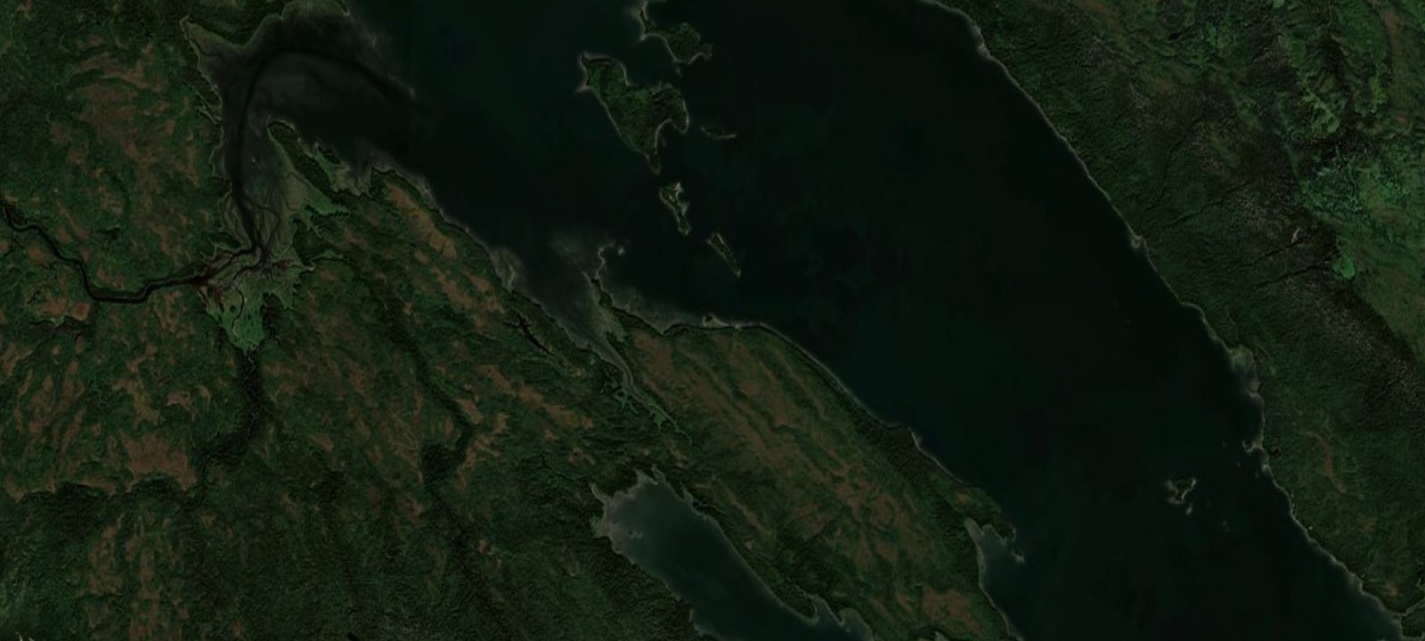 Map of Breiland Slough Cabin