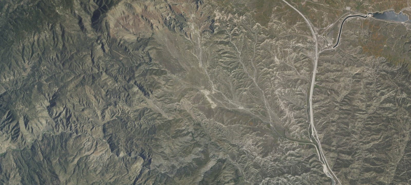 Map of Smith Forks Campground