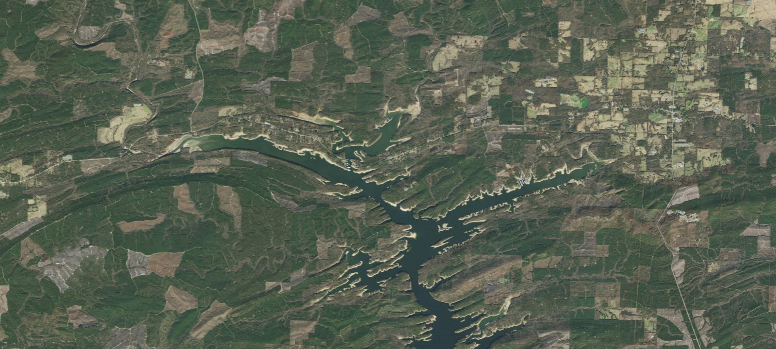 Map of Daisy State Park