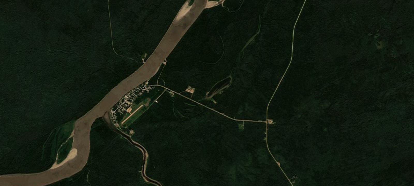 Map of Hay Lake Campground