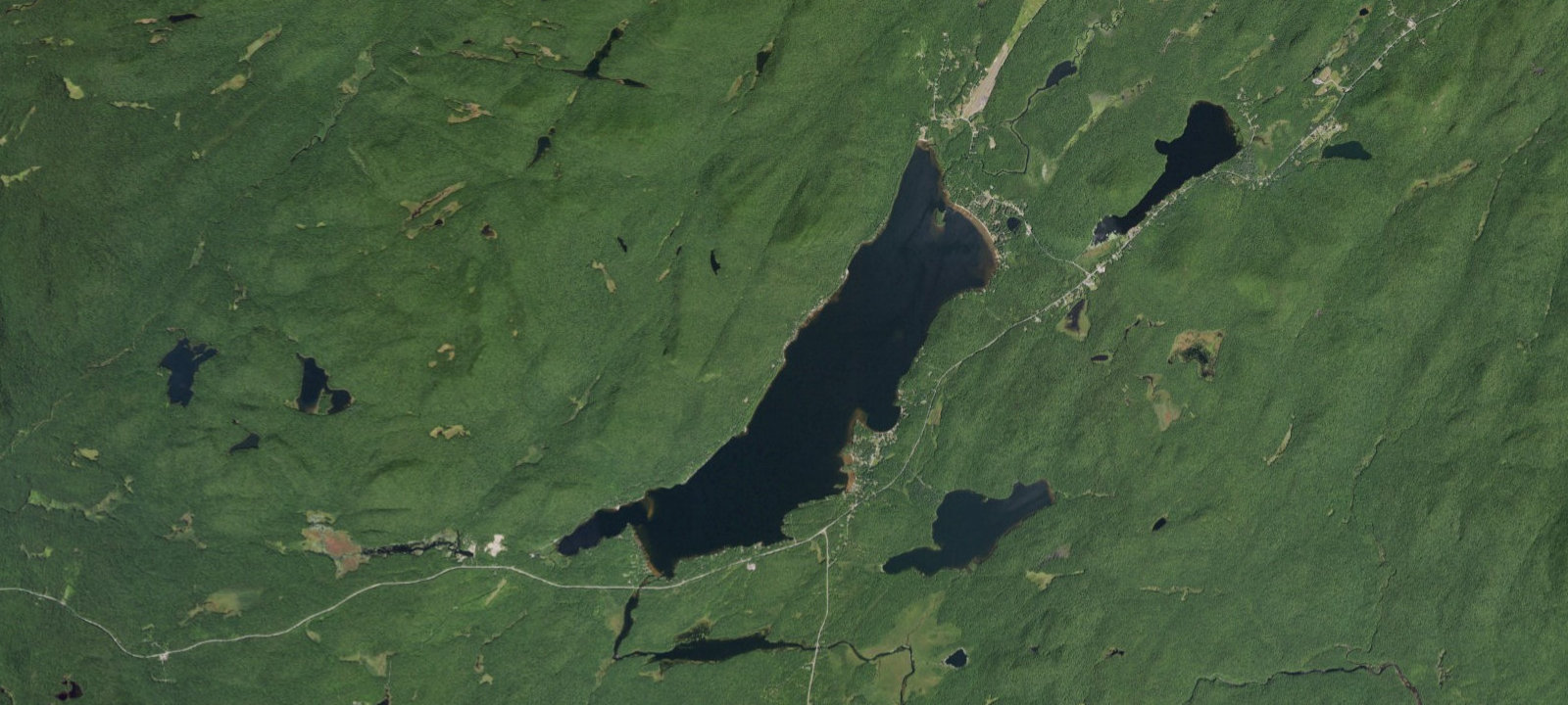 Map of Little Sand Point State Campground