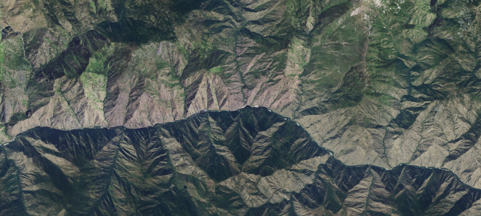 Map of Lower Sheep Creek Campsite