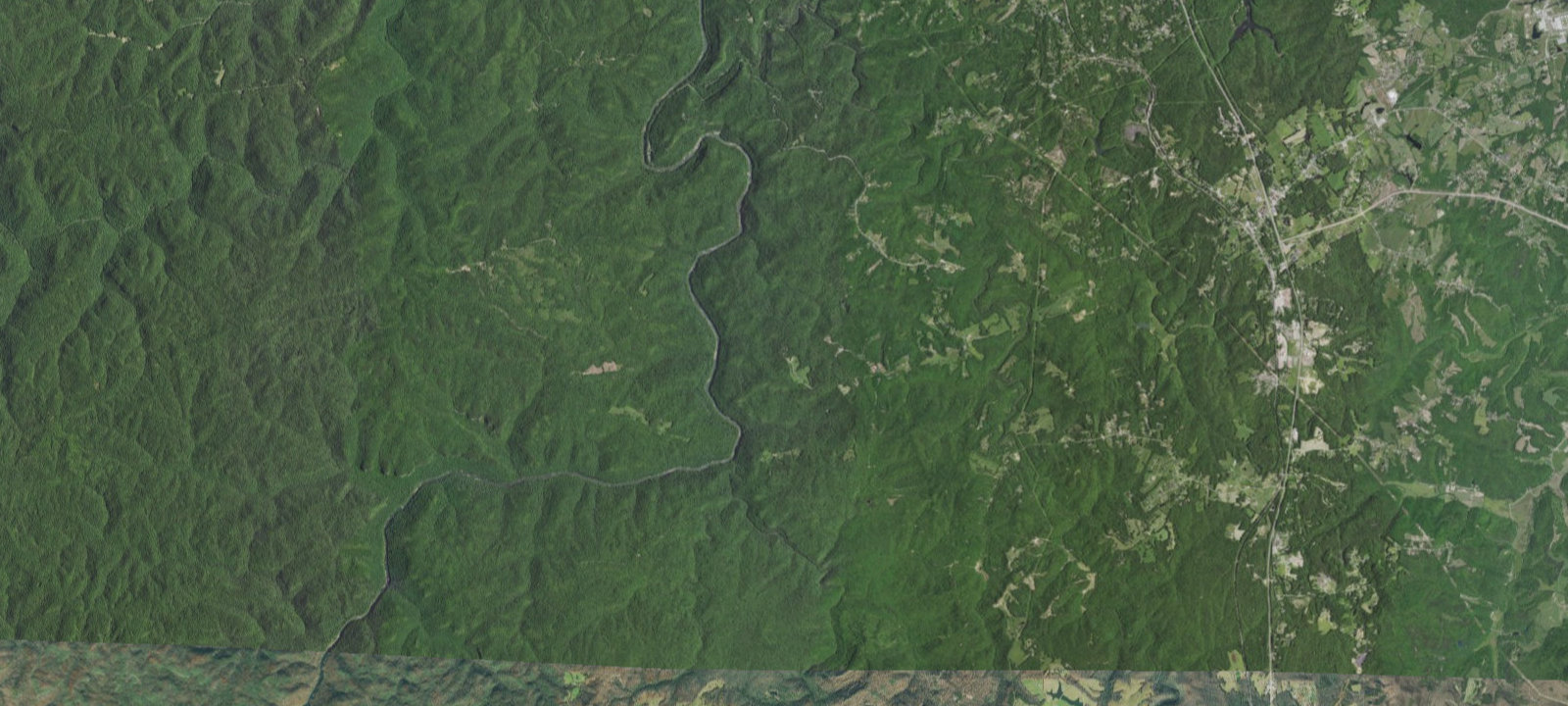Map of Bear Creek Horse Camp