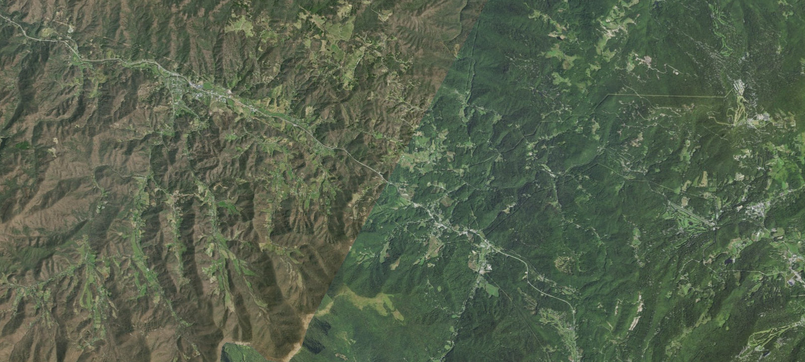 Map of Mountain View Motorcycle Campground
